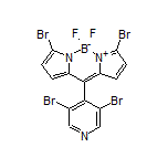 3,7-Dibromo-10-(3,5-dibromopyridin-4-yl)-5,5-difluoro-5H-dipyrrolo[1,2-c:2’,1’-f][1,3,2]diazaborinin-4-ium-5-uide