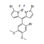 3,7-Dibromo-10-(2-bromo-4,5-dimethoxyphenyl)-5,5-difluoro-5H-dipyrrolo[1,2-c:2’,1’-f][1,3,2]diazaborinin-4-ium-5-uide