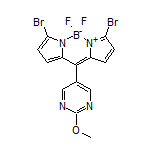 3,7-Dibromo-5,5-difluoro-10-(2-methoxypyrimidin-5-yl)-5H-dipyrrolo[1,2-c:2’,1’-f][1,3,2]diazaborinin-4-ium-5-uide
