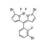 3,7-Dibromo-10-(3-bromo-2-fluorophenyl)-5,5-difluoro-5H-dipyrrolo[1,2-c:2’,1’-f][1,3,2]diazaborinin-4-ium-5-uide