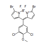 3,7-Dibromo-10-(3,5-dichloro-4-methoxyphenyl)-5,5-difluoro-5H-dipyrrolo[1,2-c:2’,1’-f][1,3,2]diazaborinin-4-ium-5-uide