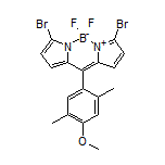 3,7-Dibromo-5,5-difluoro-10-(4-methoxy-2,5-dimethylphenyl)-5H-dipyrrolo[1,2-c:2’,1’-f][1,3,2]diazaborinin-4-ium-5-uide