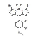3,7-Dibromo-10-(2,3-difluoro-4-methoxyphenyl)-5,5-difluoro-5H-dipyrrolo[1,2-c:2’,1’-f][1,3,2]diazaborinin-4-ium-5-uide
