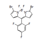 3,7-Dibromo-5,5-difluoro-10-(2,4,6-trifluorophenyl)-5H-dipyrrolo[1,2-c:2’,1’-f][1,3,2]diazaborinin-4-ium-5-uide