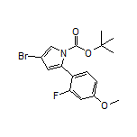 4-Bromo-1-Boc-2-(2-fluoro-4-methoxyphenyl)-1H-pyrrole