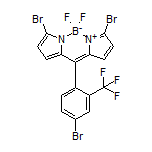 3,7-Dibromo-10-[4-bromo-2-(trifluoromethyl)phenyl]-5,5-difluoro-5H-dipyrrolo[1,2-c:2’,1’-f][1,3,2]diazaborinin-4-ium-5-uide