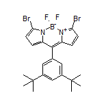 3,7-Dibromo-10-(3,5-di-tert-butylphenyl)-5,5-difluoro-5H-dipyrrolo[1,2-c:2’,1’-f][1,3,2]diazaborinin-4-ium-5-uide