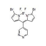 3,7-Dibromo-5,5-difluoro-10-(pyridazin-4-yl)-5H-dipyrrolo[1,2-c:2’,1’-f][1,3,2]diazaborinin-4-ium-5-uide