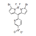 3,7-Dibromo-5,5-difluoro-10-(5-nitropyridin-2-yl)-5H-dipyrrolo[1,2-c:2’,1’-f][1,3,2]diazaborinin-4-ium-5-uide