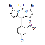 3,7-Dibromo-10-(4-chloro-2-nitrophenyl)-5,5-difluoro-5H-dipyrrolo[1,2-c:2’,1’-f][1,3,2]diazaborinin-4-ium-5-uide
