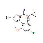 4-Bromo-1-Boc-2-(2-chloro-4,6-dimethoxyphenyl)-1H-pyrrole