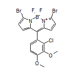 3,7-Dibromo-10-(2-chloro-3,4-dimethoxyphenyl)-5,5-difluoro-5H-dipyrrolo[1,2-c:2’,1’-f][1,3,2]diazaborinin-4-ium-5-uide