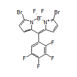 3,7-Dibromo-5,5-difluoro-10-(2,3,4,5-tetrafluorophenyl)-5H-dipyrrolo[1,2-c:2’,1’-f][1,3,2]diazaborinin-4-ium-5-uide