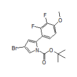 4-Bromo-1-Boc-2-(2,3-difluoro-4-methoxyphenyl)-1H-pyrrole