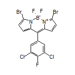 3,7-Dibromo-10-(3,5-dichloro-4-fluorophenyl)-5,5-difluoro-5H-dipyrrolo[1,2-c:2’,1’-f][1,3,2]diazaborinin-4-ium-5-uide