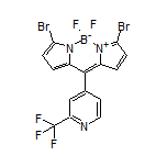 3,7-Dibromo-5,5-difluoro-10-[2-(trifluoromethyl)pyridin-4-yl]-5H-dipyrrolo[1,2-c:2’,1’-f][1,3,2]diazaborinin-4-ium-5-uide