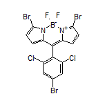 3,7-Dibromo-10-(4-bromo-2,6-dichlorophenyl)-5,5-difluoro-5H-dipyrrolo[1,2-c:2’,1’-f][1,3,2]diazaborinin-4-ium-5-uide