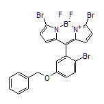 10-[5-(Benzyloxy)-2-bromophenyl]-3,7-dibromo-5,5-difluoro-5H-dipyrrolo[1,2-c:2’,1’-f][1,3,2]diazaborinin-4-ium-5-uide