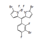 3,7-Dibromo-10-(3-bromo-2,4-difluorophenyl)-5,5-difluoro-5H-dipyrrolo[1,2-c:2’,1’-f][1,3,2]diazaborinin-4-ium-5-uide