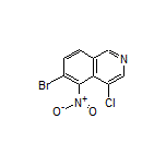6-Bromo-4-chloro-5-nitroisoquinoline