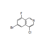 6-Bromo-4-chloro-8-fluoroisoquinoline