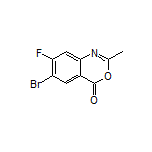 6-Bromo-7-fluoro-2-methyl-4H-benzo[d][1,3]oxazin-4-one