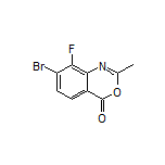 7-Bromo-8-fluoro-2-methyl-4H-benzo[d][1,3]oxazin-4-one