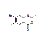 7-Bromo-6-fluoro-2-methyl-4H-benzo[d][1,3]oxazin-4-one