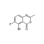 5-Bromo-6-fluoro-2-methyl-4H-benzo[d][1,3]oxazin-4-one