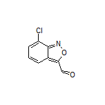 7-Chlorobenzo[c]isoxazole-3-carbaldehyde