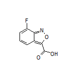 7-Fluorobenzo[c]isoxazole-3-carboxylic Acid