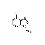7-Fluorobenzo[c]isoxazole-3-carbaldehyde