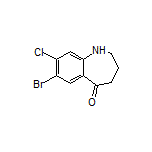 7-Bromo-8-chloro-3,4-dihydro-1H-benzo[b]azepin-5(2H)-one