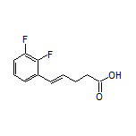 (E)-5-(2,3-Difluorophenyl)-4-pentenoic Acid