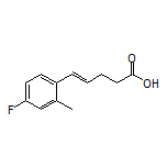 (E)-5-(4-Fluoro-2-methylphenyl)-4-pentenoic Acid