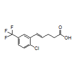 (E)-5-[2-Chloro-5-(trifluoromethyl)phenyl]-4-pentenoic Acid