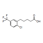 5-[2-Chloro-5-(trifluoromethyl)phenyl]pentanoic Acid