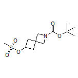 2-Boc-2-azaspiro[3.3]heptan-6-yl Methanesulfonate