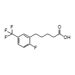 5-[2-Fluoro-5-(trifluoromethyl)phenyl]pentanoic Acid