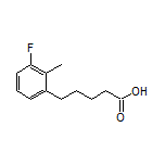 5-(3-Fluoro-2-methylphenyl)pentanoic Acid