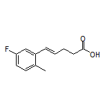 (E)-5-(5-Fluoro-2-methylphenyl)-4-pentenoic Acid