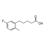 5-(5-Fluoro-2-methylphenyl)pentanoic Acid
