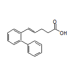 (E)-5-(2-Biphenylyl)-4-pentenoic Acid
