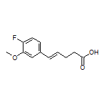 (E)-5-(4-Fluoro-3-methoxyphenyl)-4-pentenoic Acid