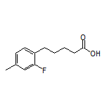 5-(2-Fluoro-4-methylphenyl)pentanoic Acid