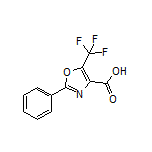 2-Phenyl-5-(trifluoromethyl)oxazole-4-carboxylic Acid