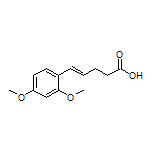 (E)-5-(2,4-Dimethoxyphenyl)-4-pentenoic Acid