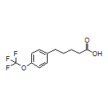 5-[4-(Trifluoromethoxy)phenyl]pentanoic Acid
