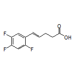 (E)-5-(2,4,5-Trifluorophenyl)-4-pentenoic Acid
