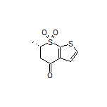 (S)-6-Methyl-5,6-dihydro-4H-thieno[2,3-b]thiopyran-4-one 7,7-Dioxide